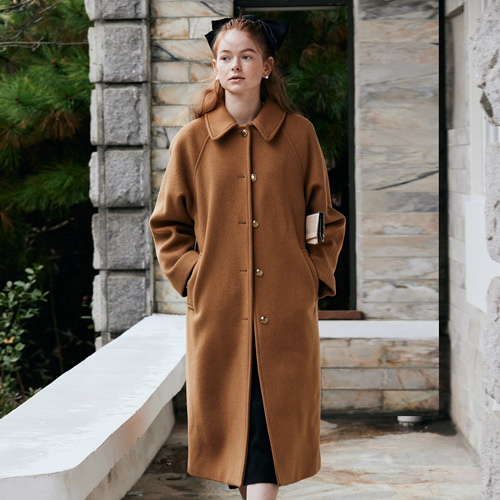 Wool Padded Button Coat_CA